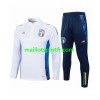 Italie Ensemble Sweat d'entrainement Blanc 2024